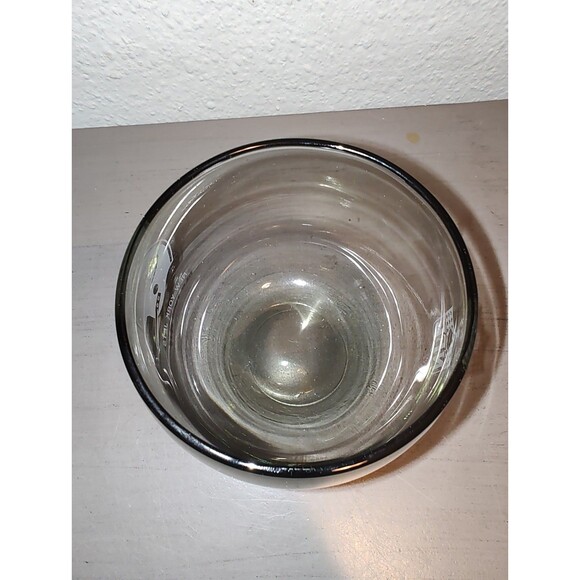 Vintage 1960s New York Giants Smokey Grey Glass NFL Collectible Cup Rare - Picture 3 of 6